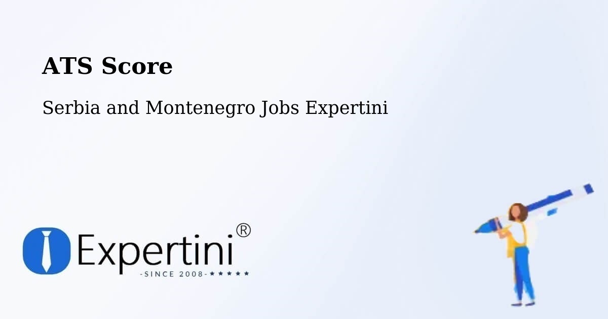 Resume ATS Score & Job Description Match Tool – Raymond - Serbia and Montenegro Jobs Expertini