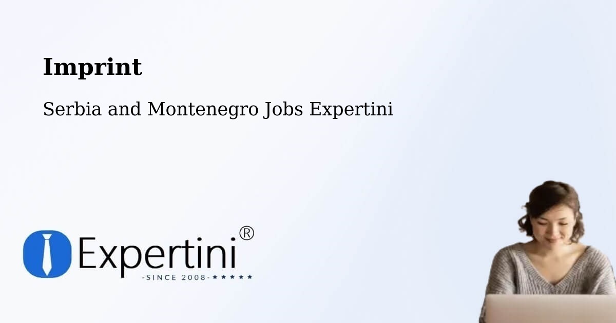 Imprint – Raymond - Serbia and Montenegro Jobs Expertini