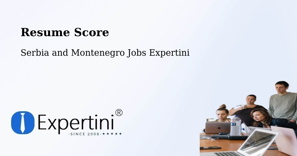 Resume Score & Job Description Match Tool – Raymond - Serbia and Montenegro Jobs Expertini
